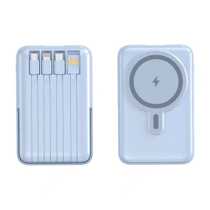 Powerbank with Integrated Wireless Charger and Multifunctional Ports Kalsten