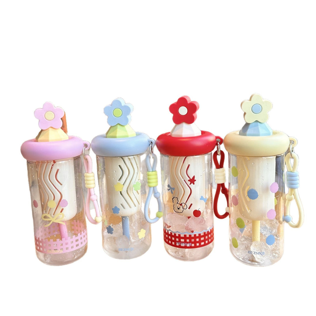 Unisex drinking cup with designs and silicone lid Kalsten