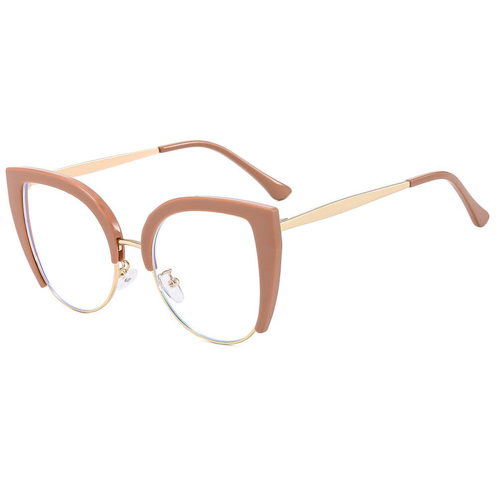 Women Fashion Cat-Eye Glasses made of Plastic with Metal Accents Kalsten