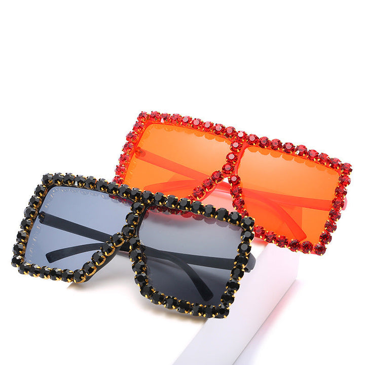 Women's fashionable sunglasses with rhinestone embellishment Kalsten