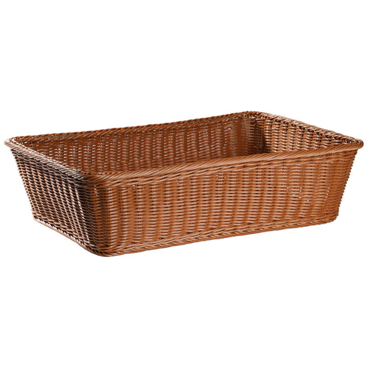 Handwoven Rustic Storage Basket with Ergonomic Design Kalsten