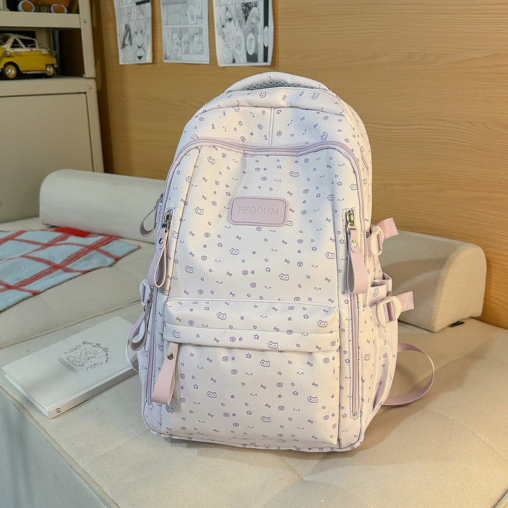 Cute Floral Print Backpack Kalsten