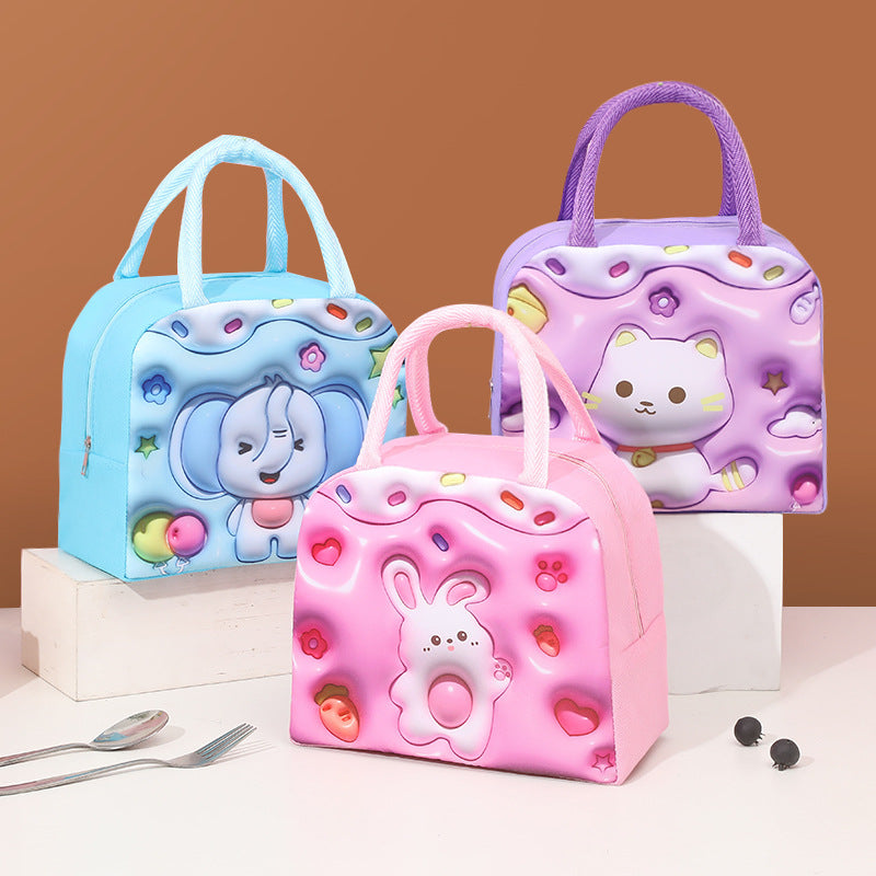 Insulated cooler bag with cute cat design Kalsten