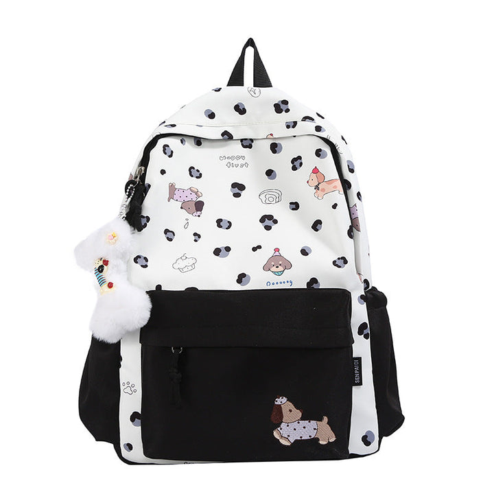 Adorable Dog-Themed School Backpack