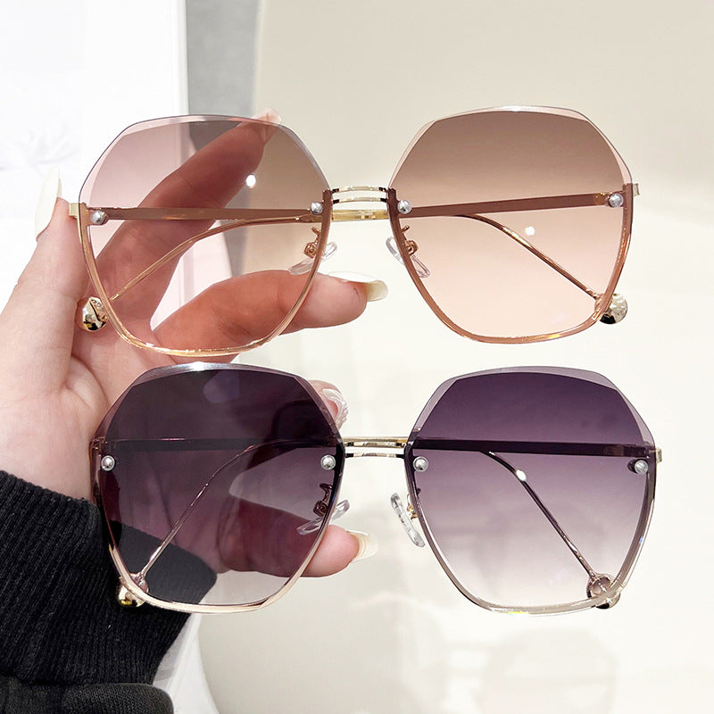 Women's large geometric sunglasses Kalsten
