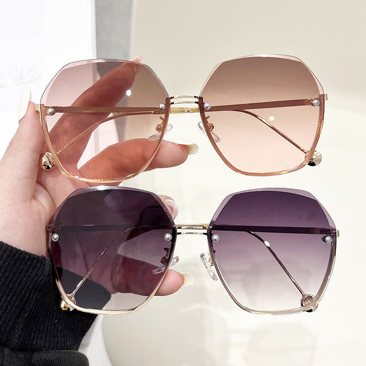 Women's large geometric sunglasses Kalsten