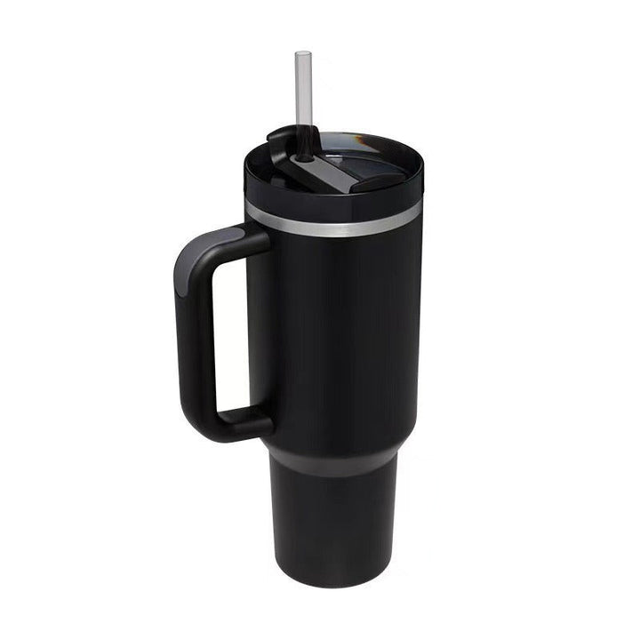 Ladies Insulated Mug with practical handling and integrated straw Kalsten
