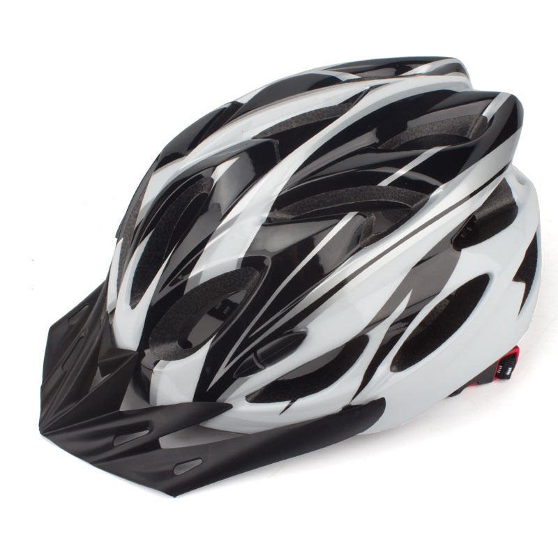 ventilated lightweight road cycling helmet with adjustable visor and micro dial fit Kalsten