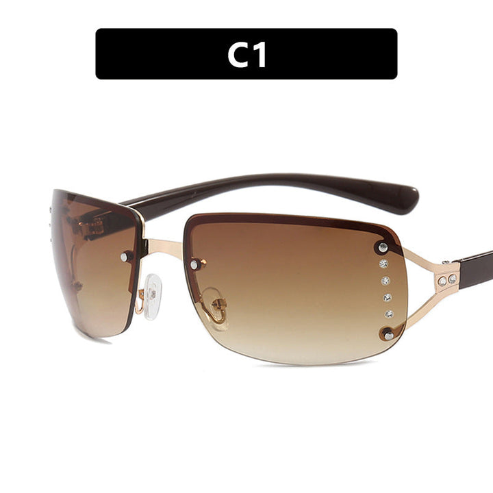 Ladies extravagant sunglasses in modern design with fine accents Kalsten