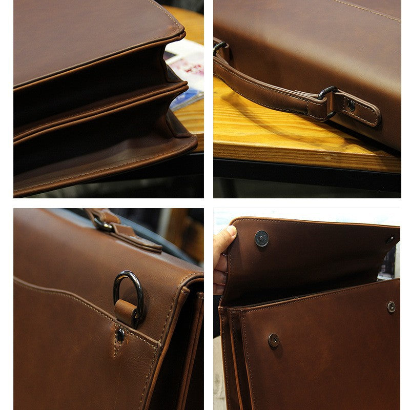 Briefcase Made of High-Quality Synthetic Leather Kalsten