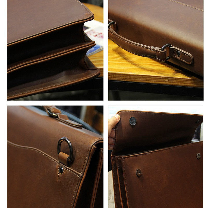 Briefcase Made of High-Quality Synthetic Leather Kalsten