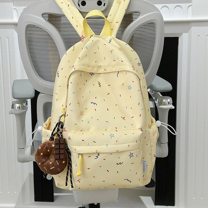 Fun Patterned School Backpack