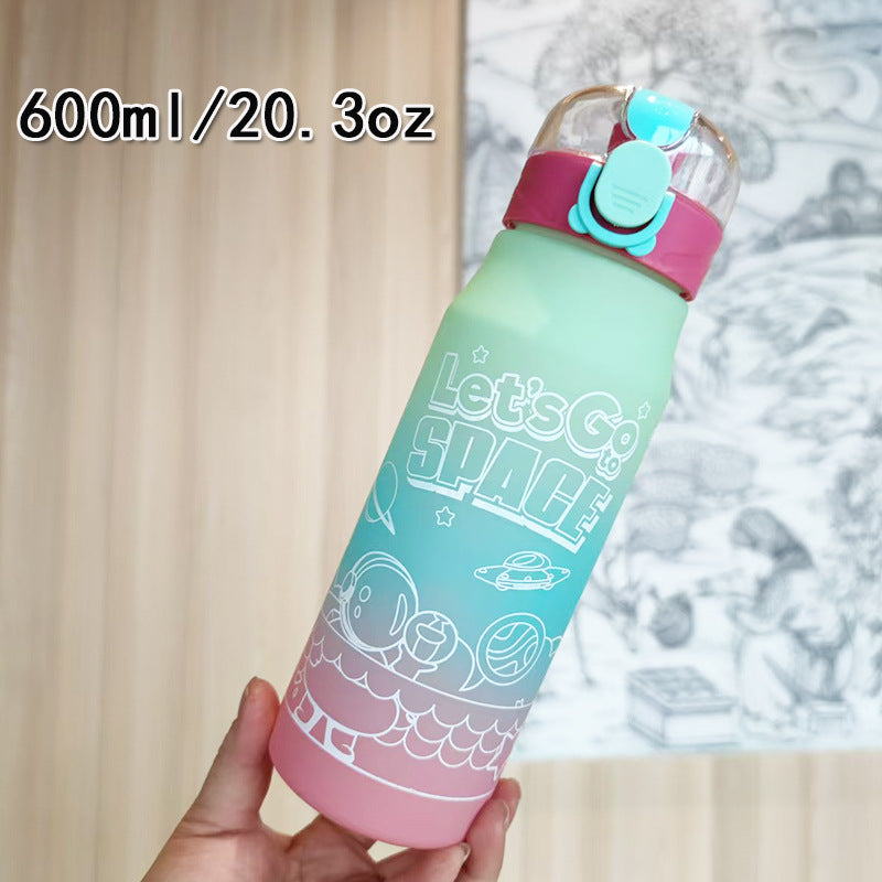 Ladies creative water bottle in space design Kalsten