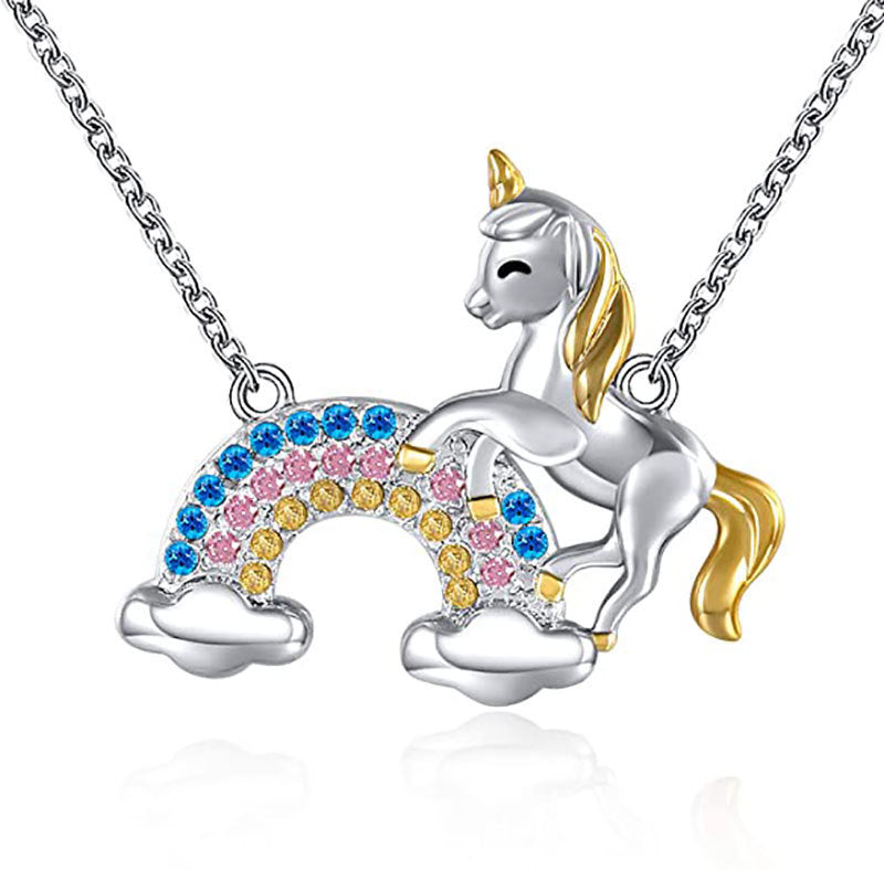 Playful Cat-Themed Jewelry Pendant Necklace Kalsten