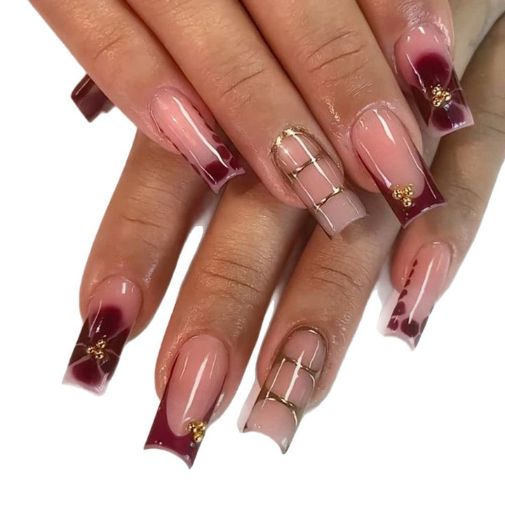 Elegant Decorative Press-On Nails Kalsten