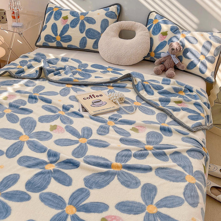Ladies Cozy and Colorful Blanket Kalsten