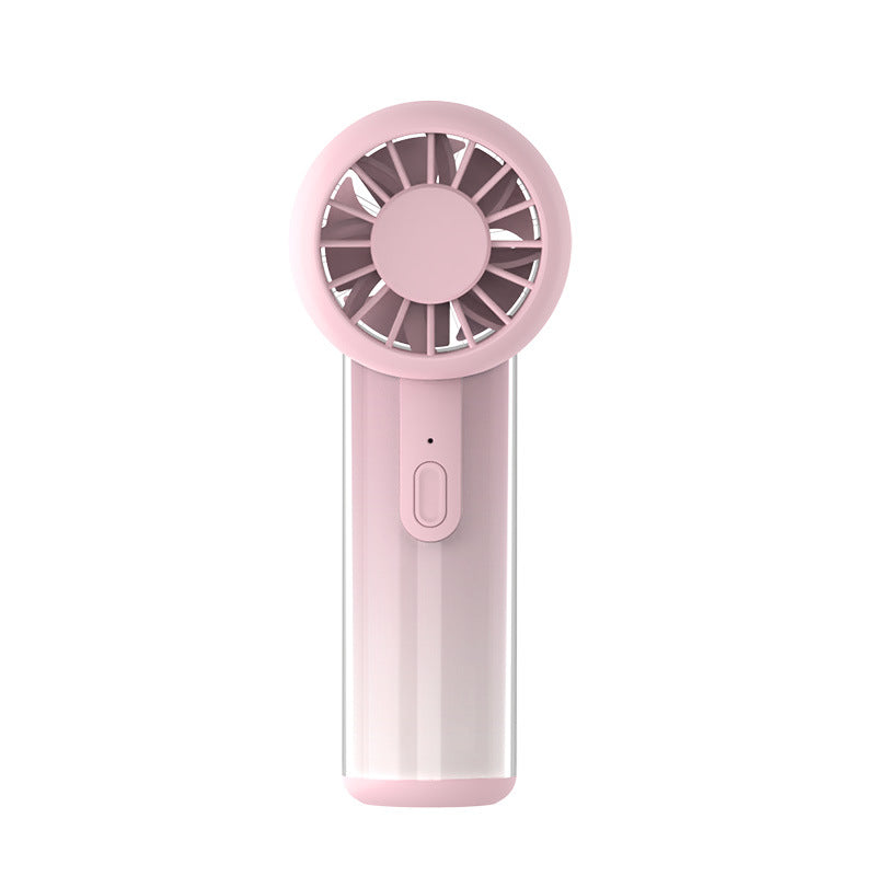Unisex nano compact portable handheld fan rechargeable via USB with quiet operation and ergonomic grip Kalsten