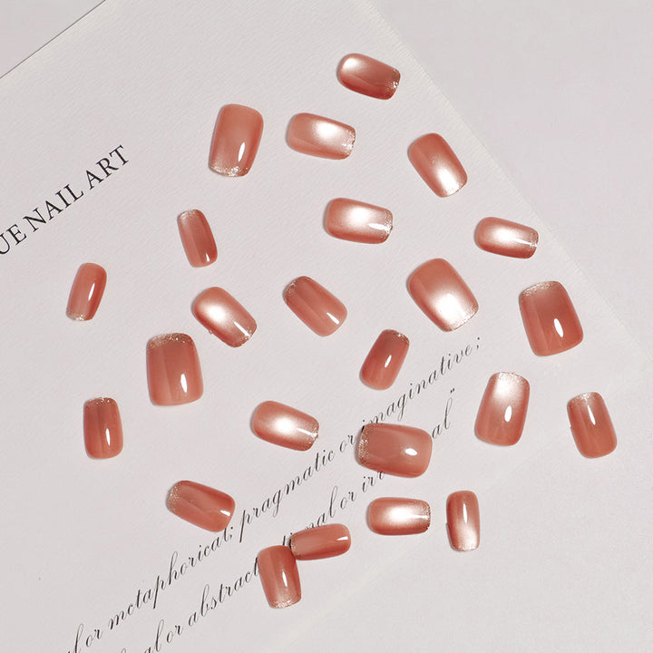 Premium Glossy Gel Press-On Nail Set Kalsten