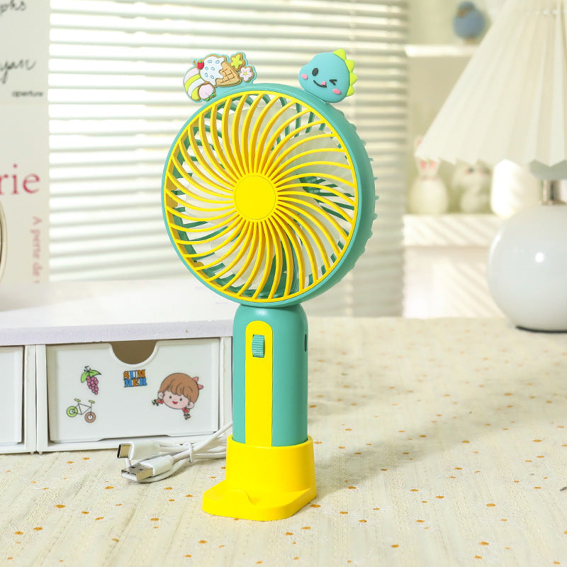 Women's Portable Hand Fan with Playful Animal Design Kalsten
