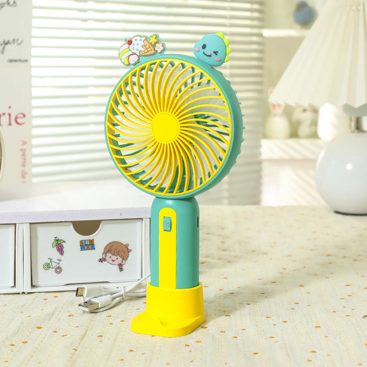 Women's Portable Hand Fan with Playful Animal Design Kalsten