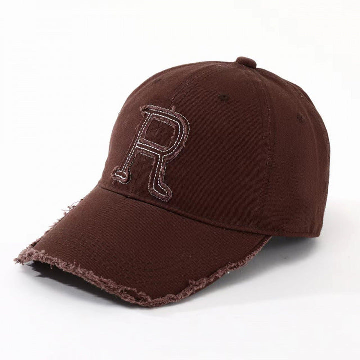 Women's Distressed Embroidered Baseball Cap Kalsten