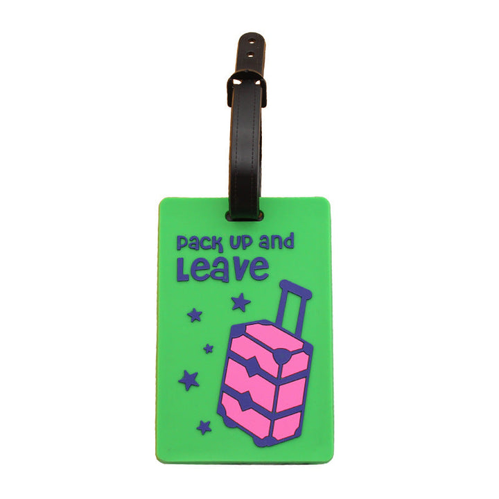 Unisex creative luggage tag in bus design Kalsten