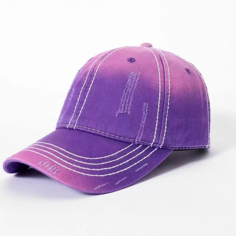 Men's Classic Distressed Cotton Baseball Cap Kalsten