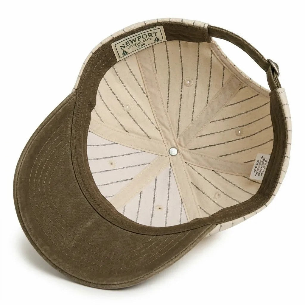 Women casual and stylish cap with stripe pattern Brehn