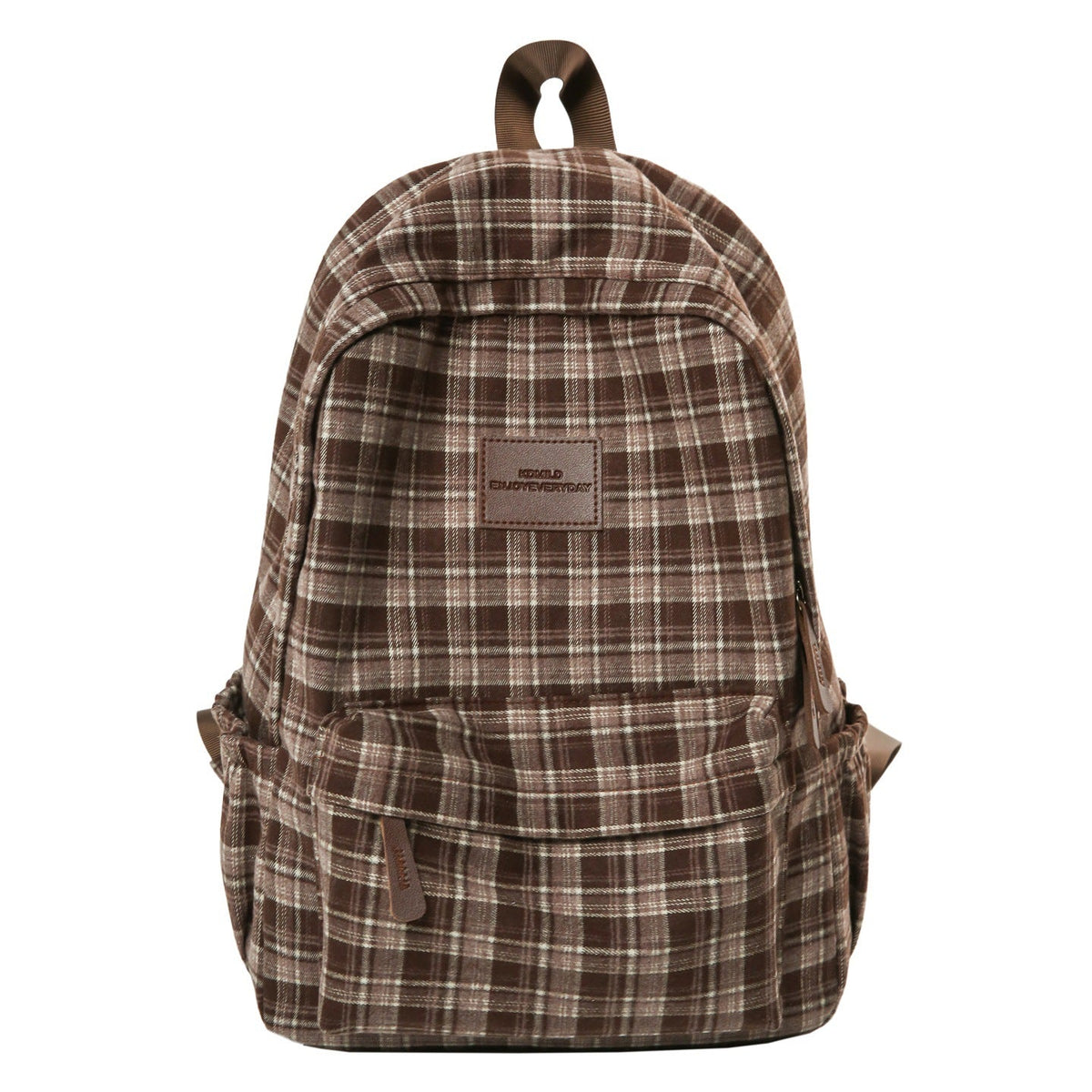 Dotted pattern casual school backpack Brehn