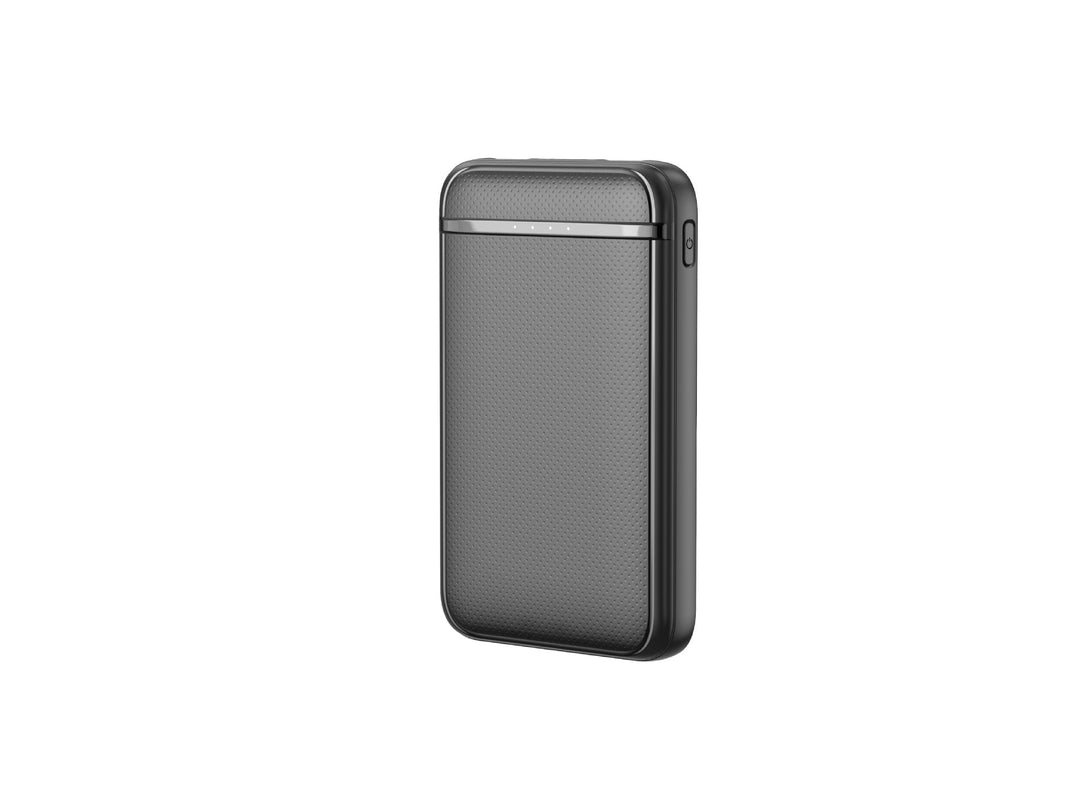 Portable power bank with elegant texture and digital charging indicator Kalsten