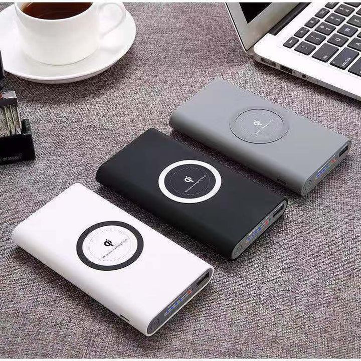 Power bank with wireless charging function and intelligent battery status display Kalsten