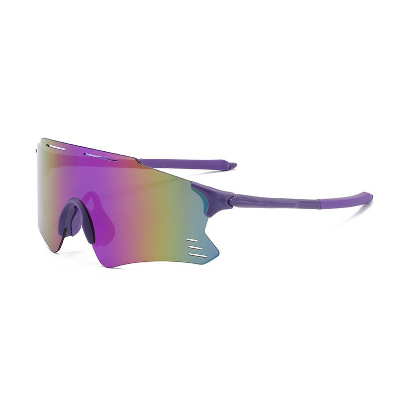 Unisex nan sporty sunglasses with a single-piece visor polarized lenses non-slip nose pad Kalsten