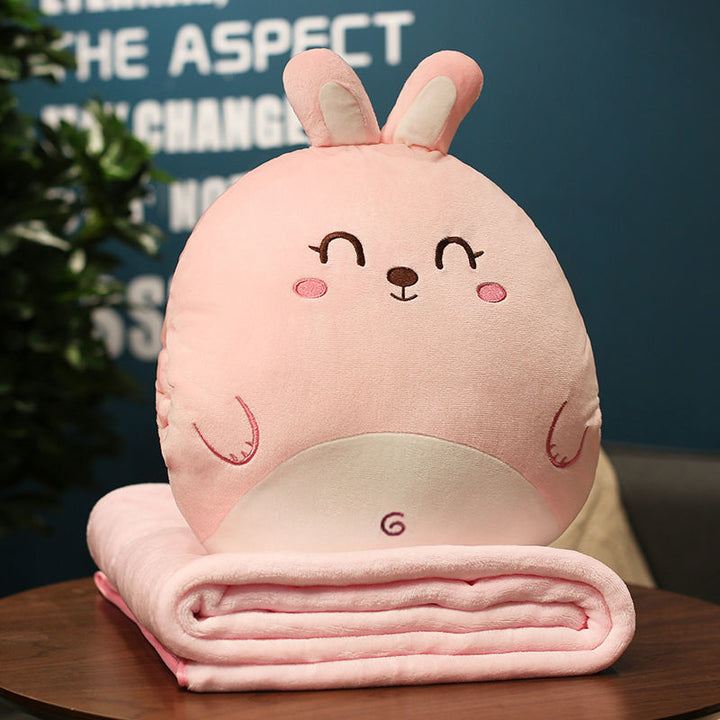 Plush carrot cushion and blanket set Kalsten