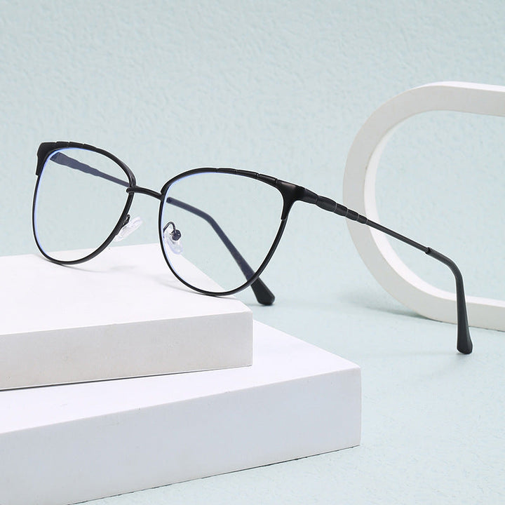 Ladies Cat-Eye Glasses with Fine Metal Accents Kalsten