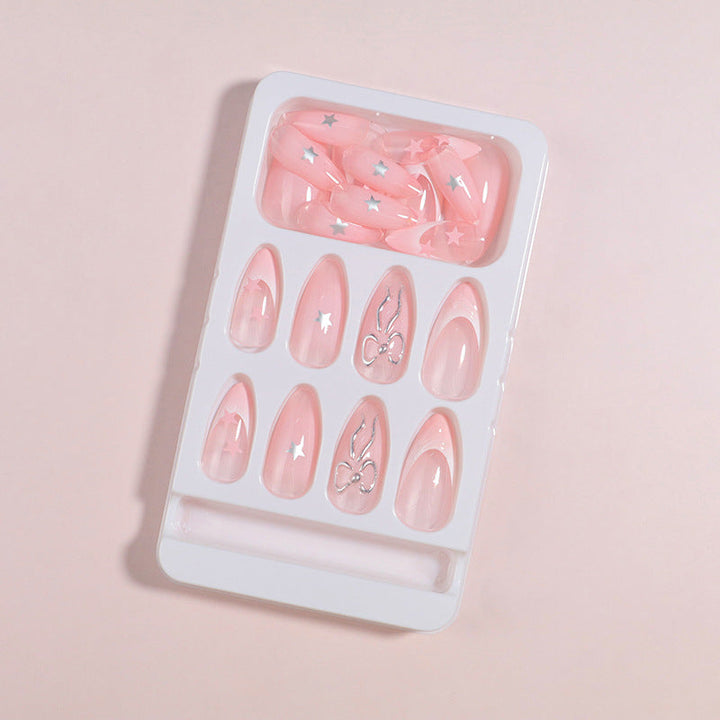 Premium Press-On Nail Set with Decorative Accents Kalsten