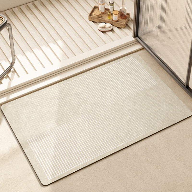Modern Textured Bath Mat Kalsten