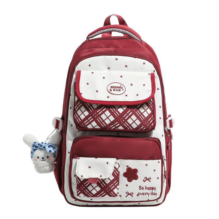 Multi-Compartt Plush Character Backpack Kalsten