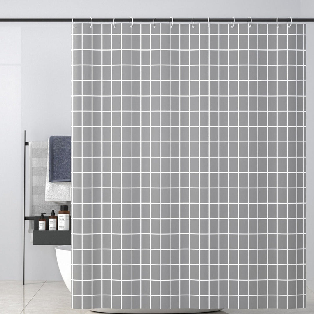 Modern Geometric Pattern Shower Curtain Kalsten