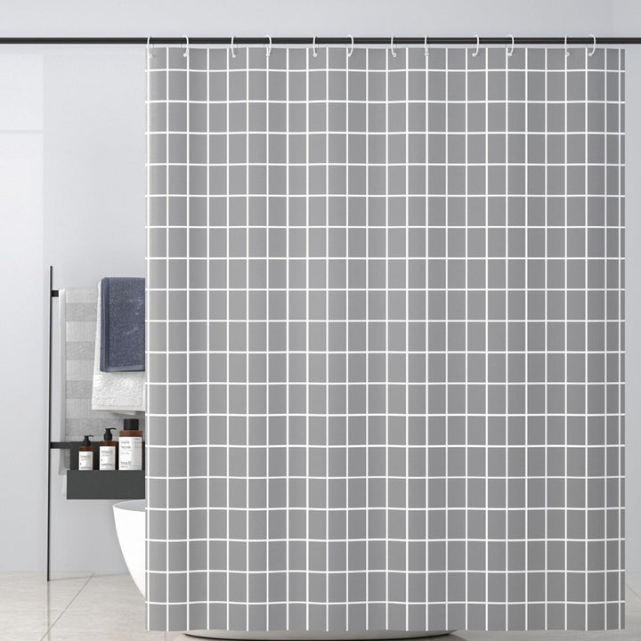 Modern Geometric Pattern Shower Curtain Kalsten