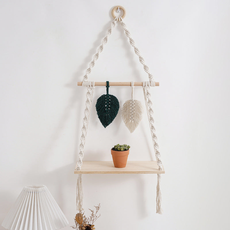 Decorative Macrame Shelf Acalora