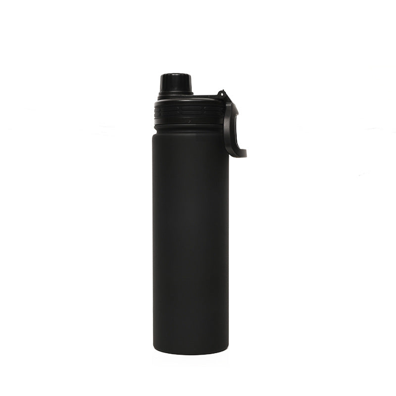 Ladies reusable and insulated drinking bottle with practical carrying handle Kalsten