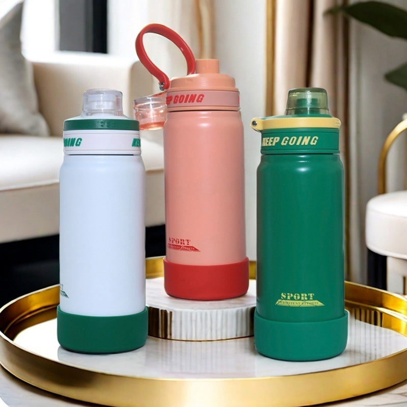 Women's Sports Insulated Drinking Bottle with Practical Flip Lid Kalsten
