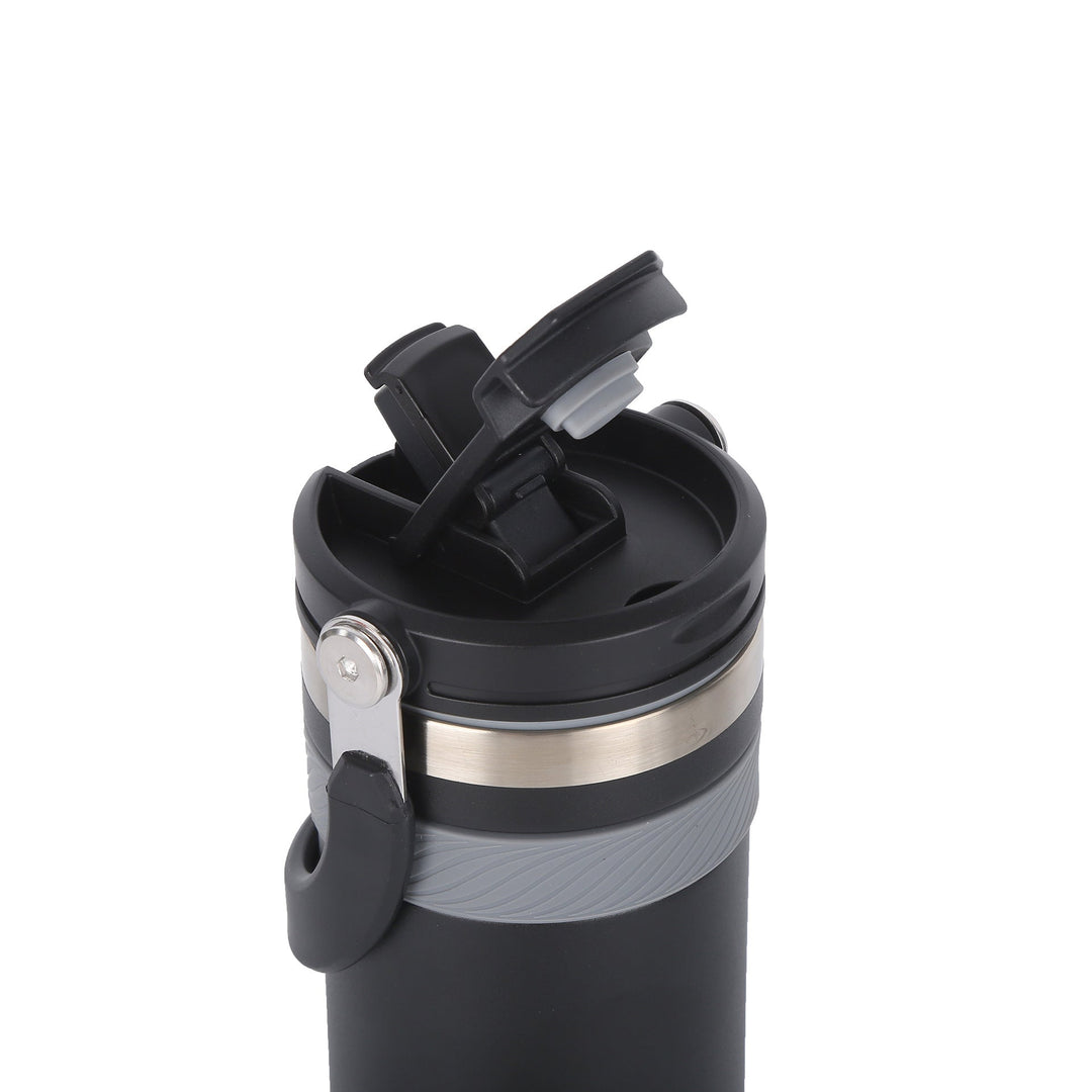 Ladies insulated thermo mug with practical carrying handle Kalsten