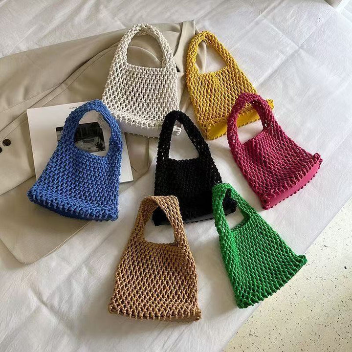 Sustainable net handbag Kalsten