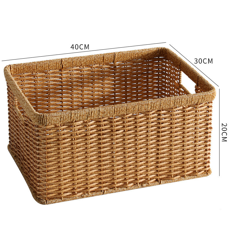 Unisex Practical Storage Basket with Open Handles Kalsten