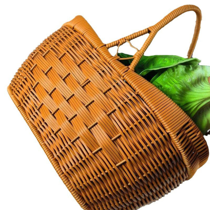 Handcrafted Woven Shopping Basket Kalsten