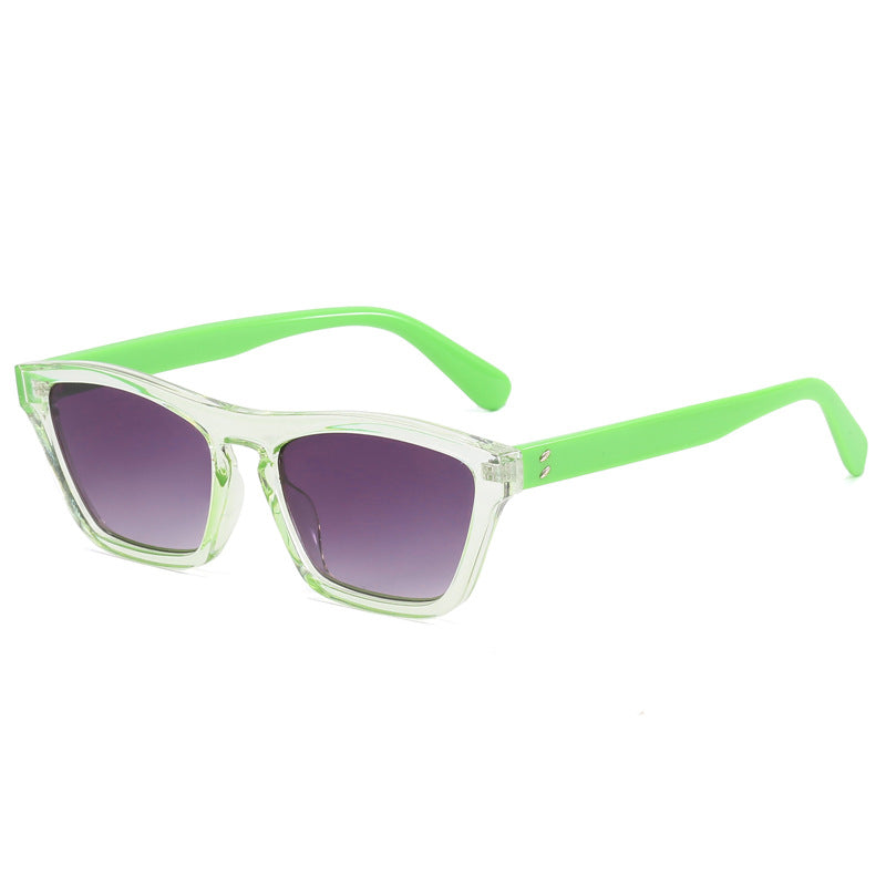 Ladies fashionable sunglasses in trendy geometric design Kalsten