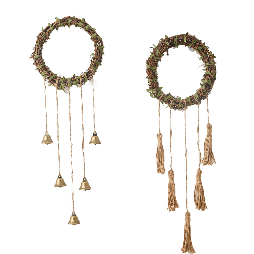 Decorative Wreath with Hanging Bells Acalora