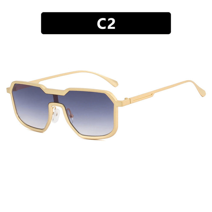 Ladies extravagant geometric sunglasses with protective UV filter Kalsten