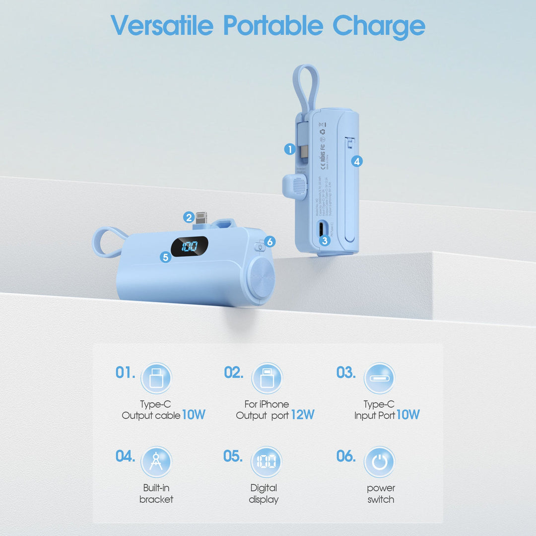 Portable power bank with integrated speaker Kalsten